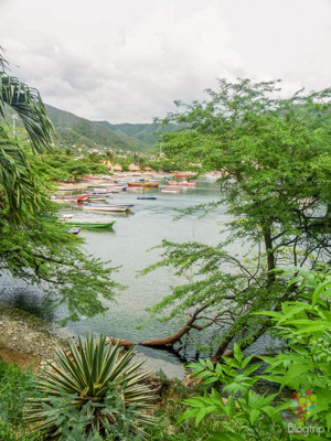 Paisaje y caminata en Taganga Colombia