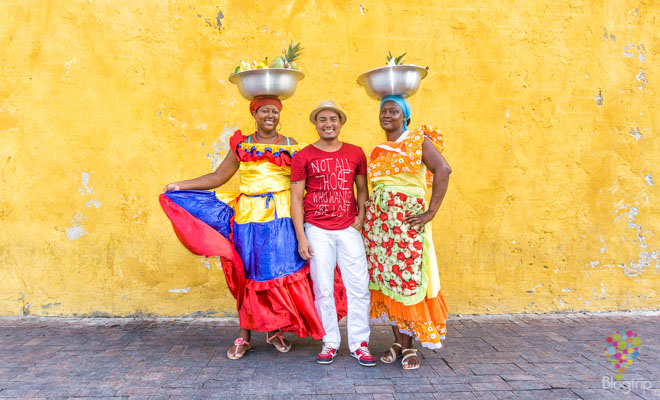Palenqueras en Cartagena - Blogtrip blog de viajes