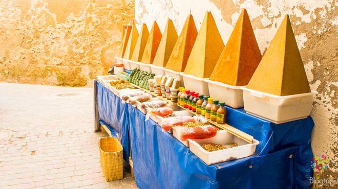 Viaje a Essaouira, mercados zocos de especias de Marruecos
