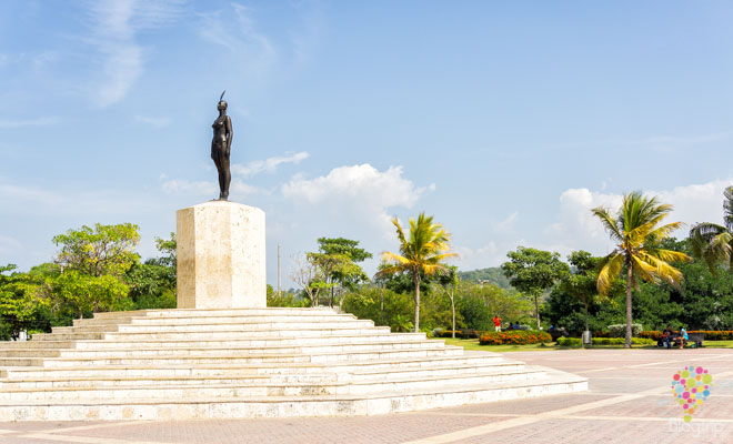 Monumento a la India Catalina Cartagena