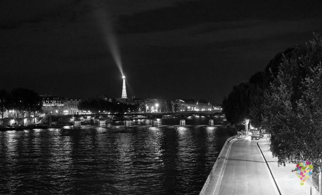 Visitar París la ciudad luz, fotografía nocturna